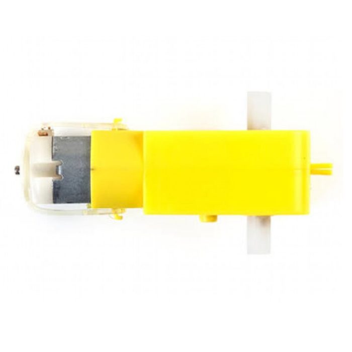 dual shaft bo motor straight