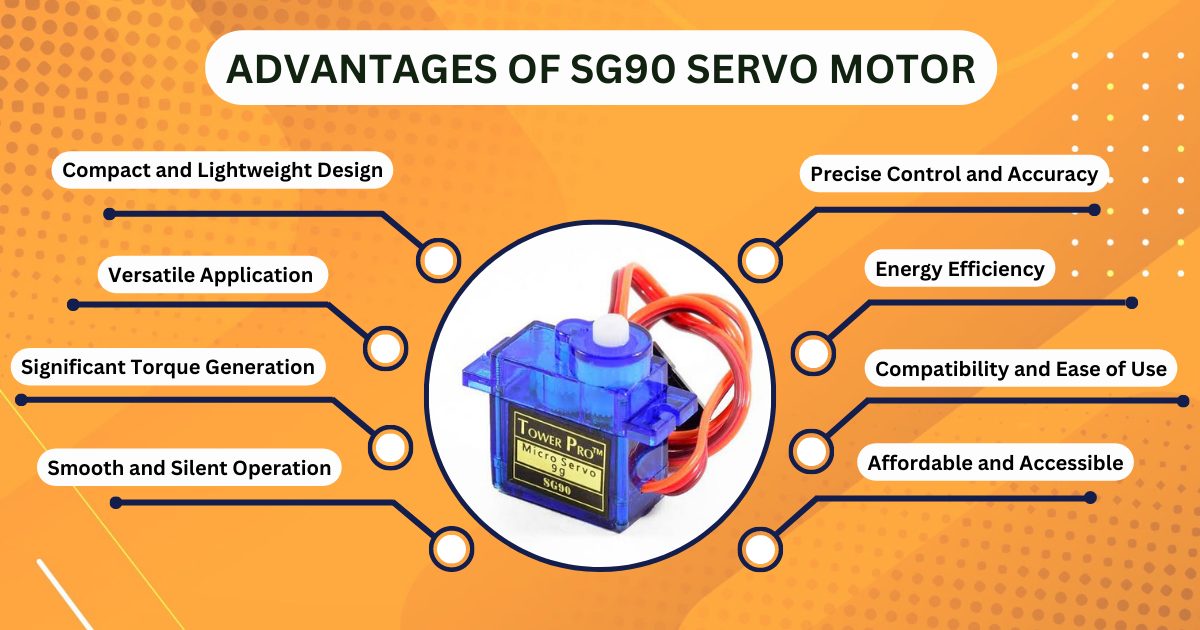 SG90 Servo Motor's Advantages