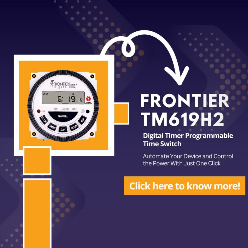 Frontier TM619H2 Digital Timer Usage