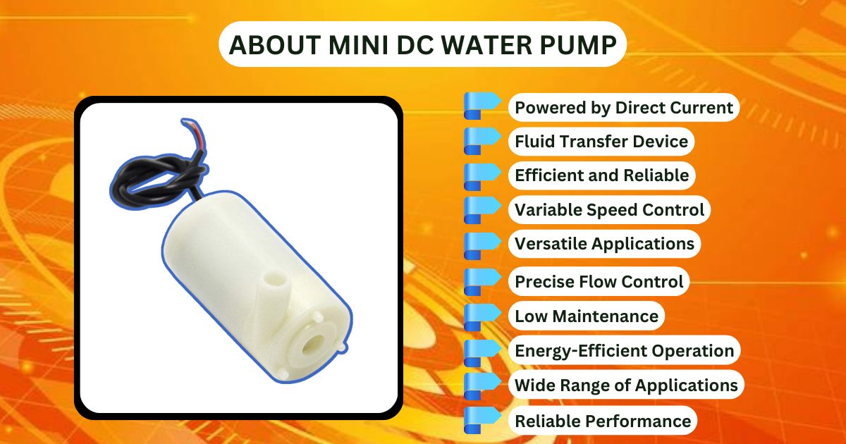 DC water pump