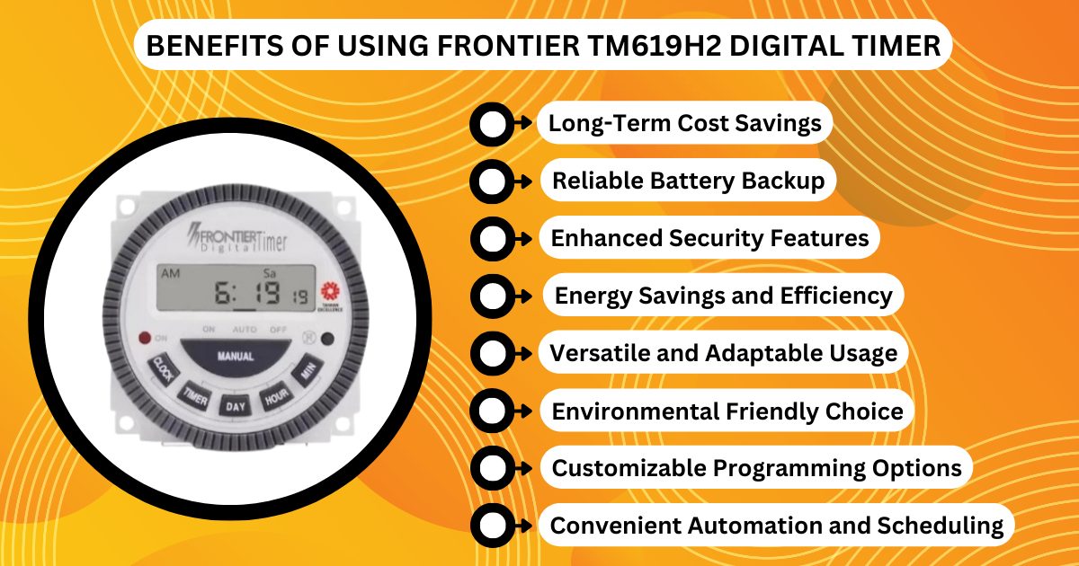 Benefits of frontier timer