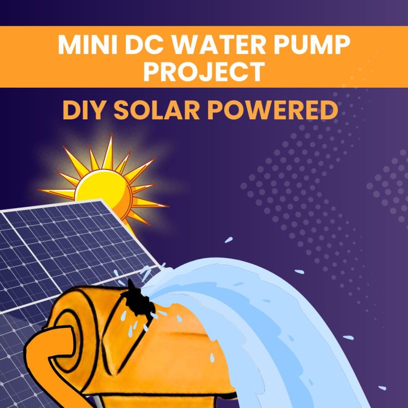 dc water pump project