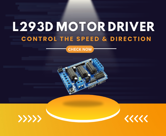L293D Motor Driver Module