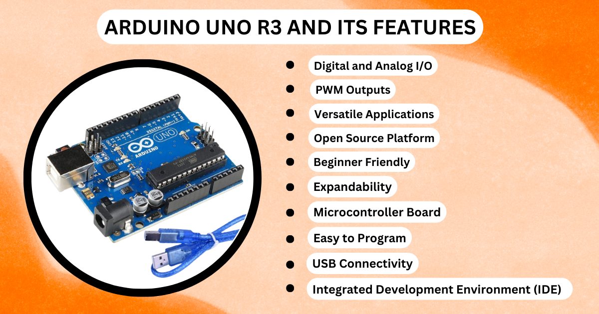 Feature of arduino uno