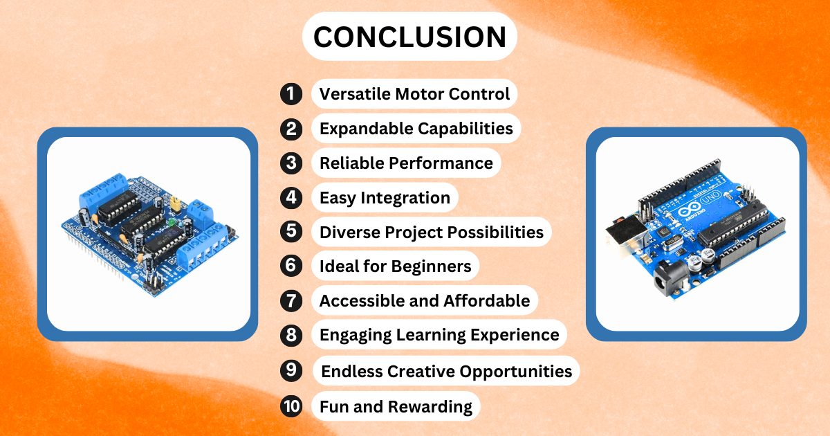 Arduino Uno and L293D motor driver