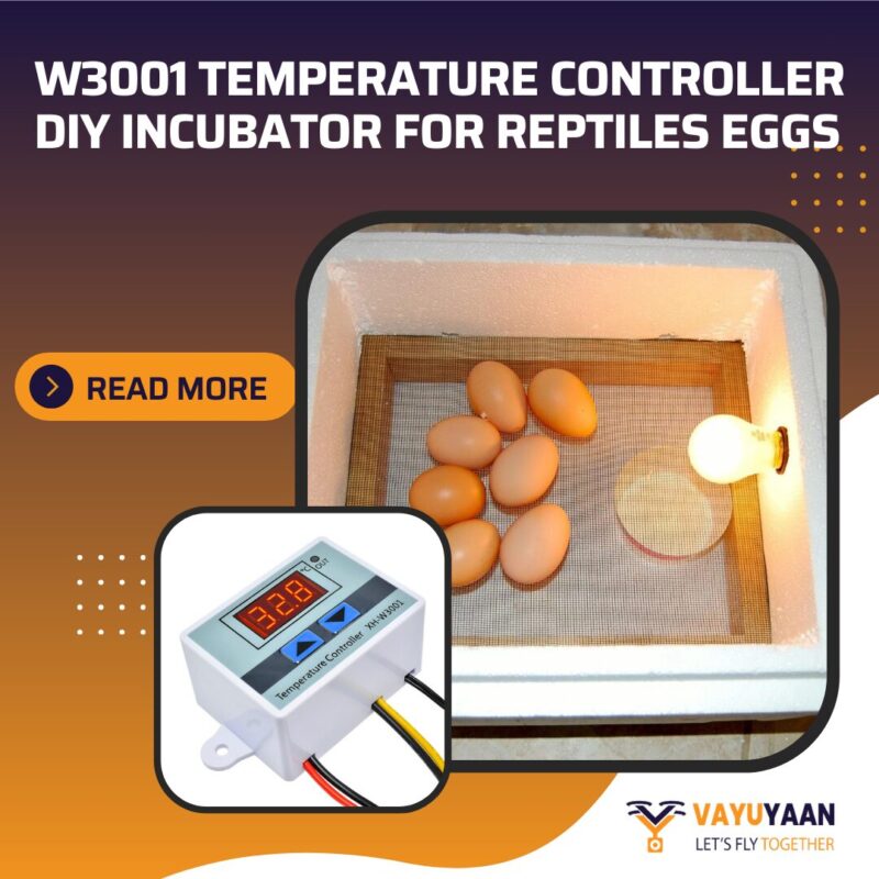 W3001 Temperature Controller DIY Incubator for Reptiles Eggs